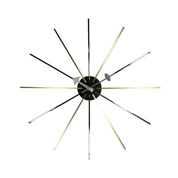 George Nelson Style Star Clock