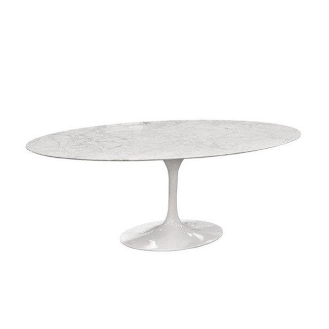 Tulip Oval Table (Marble Table Top)